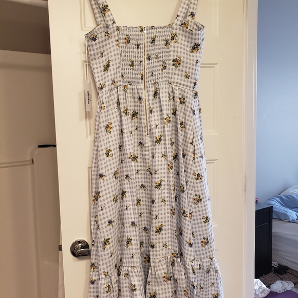Reformation maegan linen dress in al fresco size 6 - Picture 6 of 6